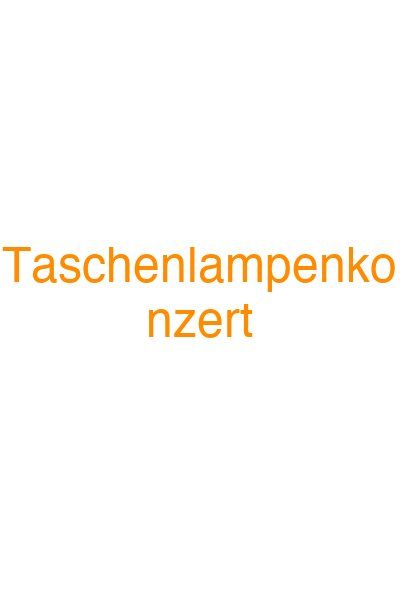 Taschenlampenkonzert