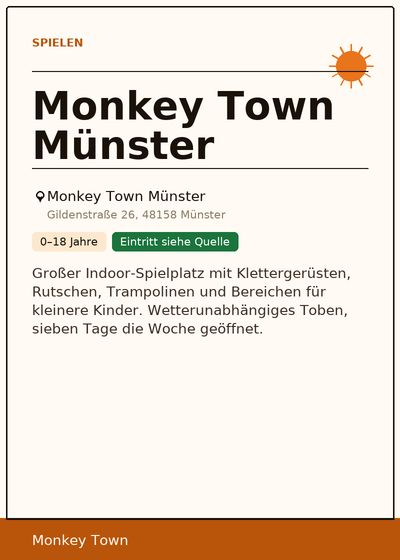 Monkey Town Münster