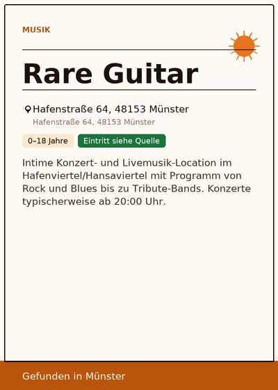 Rare Guitar
