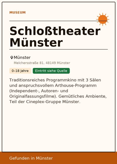 Schloßtheater Münster