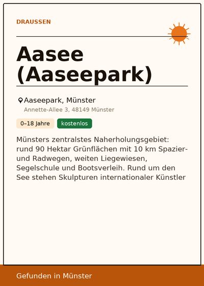 Aasee (Aaseepark)