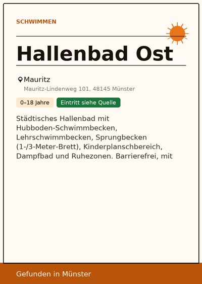 Hallenbad Ost
