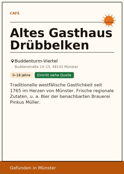 Altes Gasthaus Drübbelken