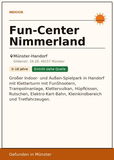Fun-Center Nimmerland